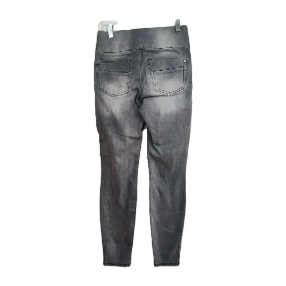 Rock & Republic Denim RX Fever Pull‎ On Jeggings, women's XS, distressed, gray